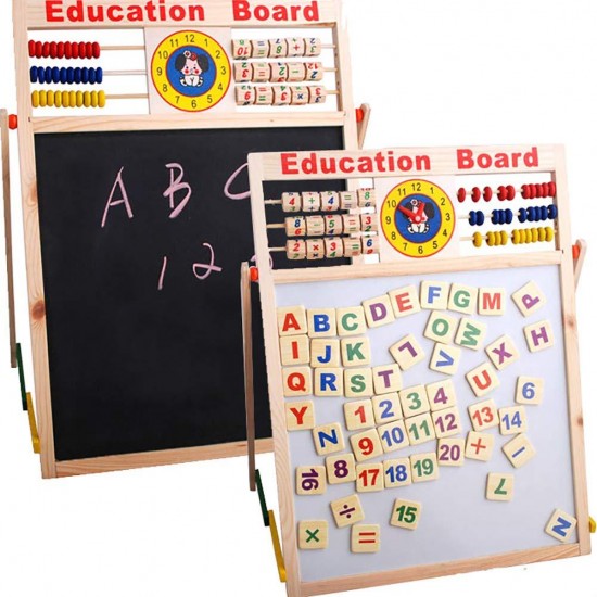 Educational Learning Magnetic Wooden Board Set