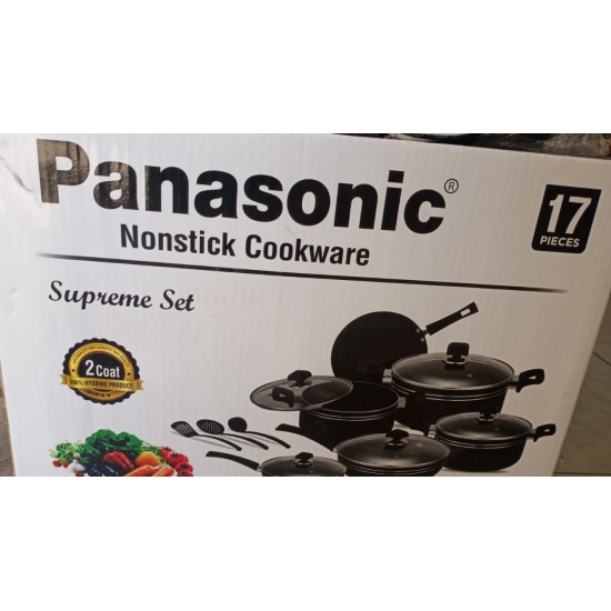 Non-Stick Cooking Set (17 pieces) Panasonic