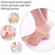 Silicone Gel Half Heel Anti-Crack Foot Care Socks (1 Pair)