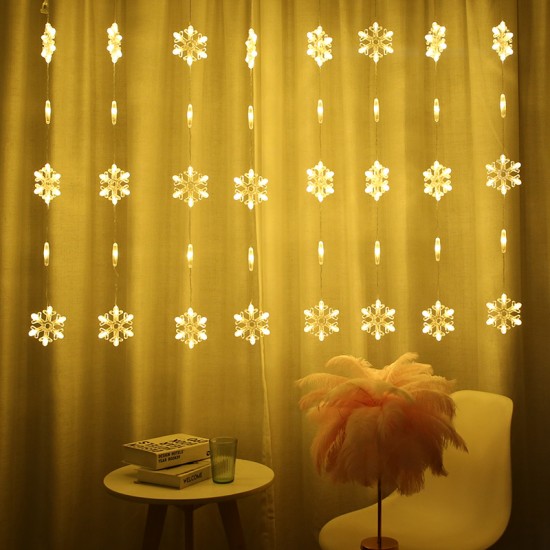 ( Snowflakes ) Curtain Light
