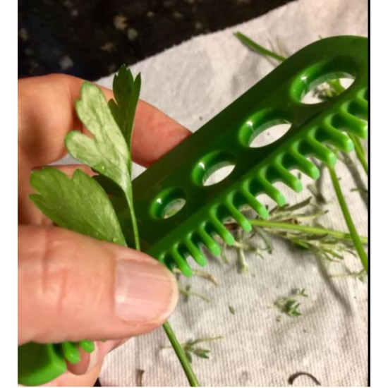 Vegetable Cutter Leaf Separator Kitchen Tool Vegetable Leaf Peeler Comb Collard Greens Leaf Herb Comb