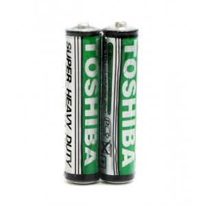Pack of 2 Super Heavy Duty (green) Cell AAA Batteries