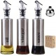 Single 200ml Stainless Steel Glass Oil Canister