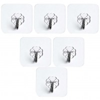 Adhesive Hooks for Hanging- Heavy Duty Wall Hooks 1pc