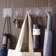 Adhesive Hooks for Hanging- Heavy Duty Wall Hooks 1pc