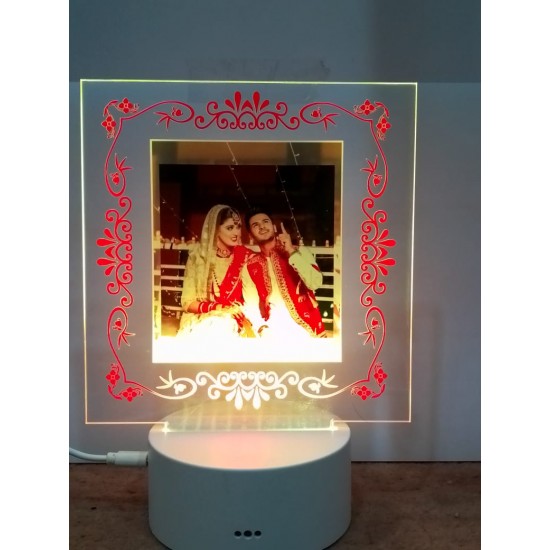 Customise Color Pic Printed 3D Multi Color Lamp