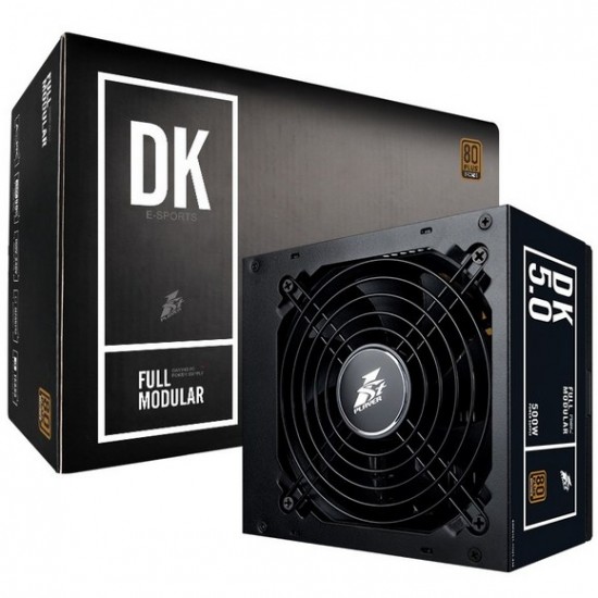 1st Player DK5.0 PS-500AX 500W 80 PLUS BRONZE Certified Full Modular Power Supply