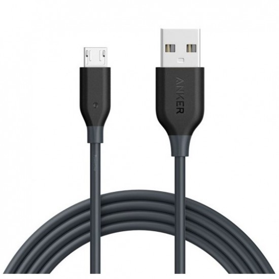 Anker PowerLine Micro USB Cable 6ft1.8m Gray
