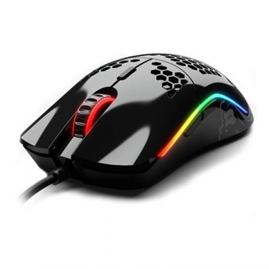 Glorious Model D (Glossy Black) Extreme Lightweight Ergonomic Gaming Mouse 69G