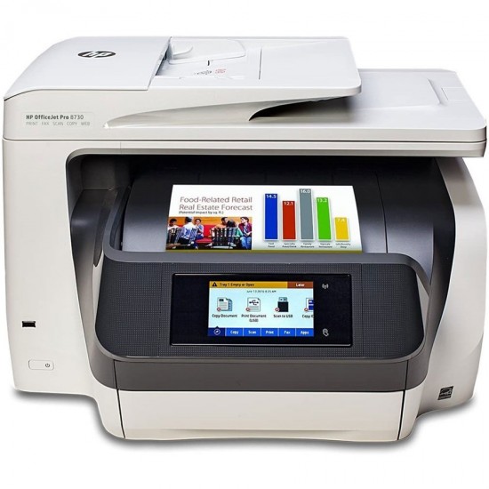 HP OfficeJet Pro 8730 All-in-One Printer | Wireless | Duplex Printing