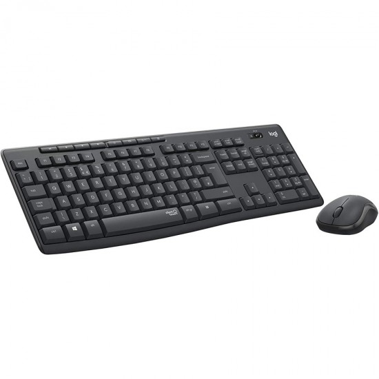 Logitech MK295 Silent Wireless Combo Keyboard Mouse Graphite 920-009814
