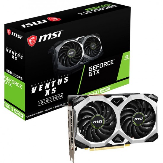 MSI GeForce GTX 1660 SUPER VENTUS XS OC Graphics Card | 912-V375-279