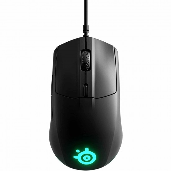 SteelSeries Rival 3 Wired Optical Gaming Mouse (Black)