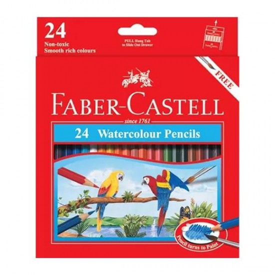 Faber-Castell Water Colour Pencils 24Pcs