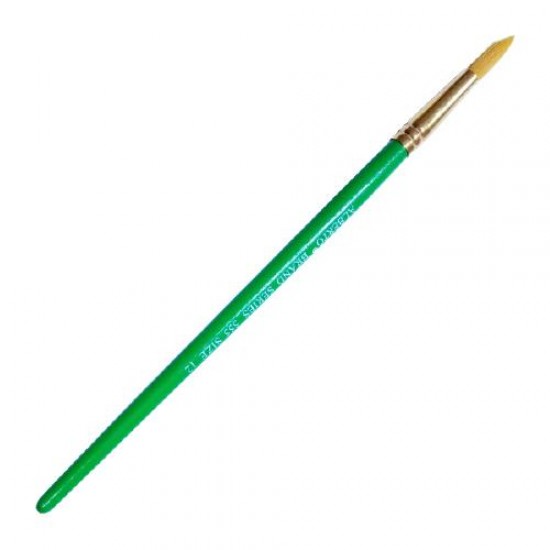 Alberto Paint Brush Round No 012 (555) Green