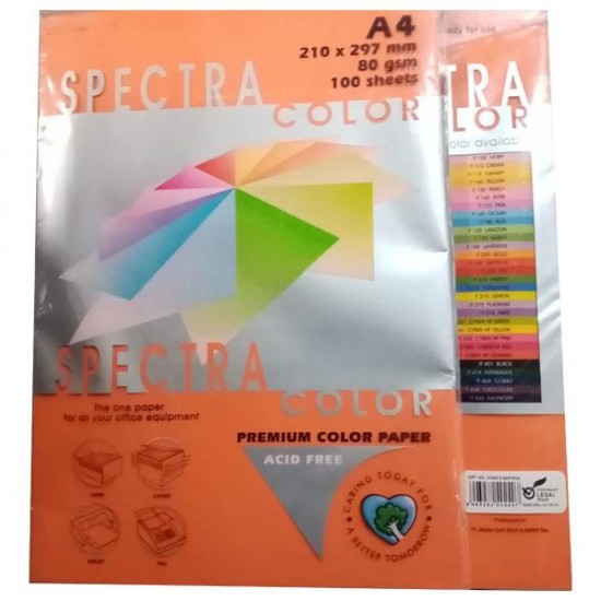 Color Paper No-371 Spectra Cyber Hb Orange