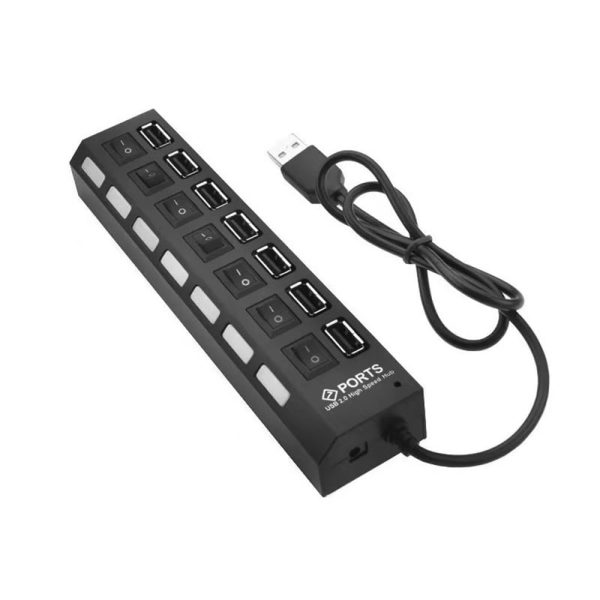 7 Ports USB 2.0 Hub Splitter