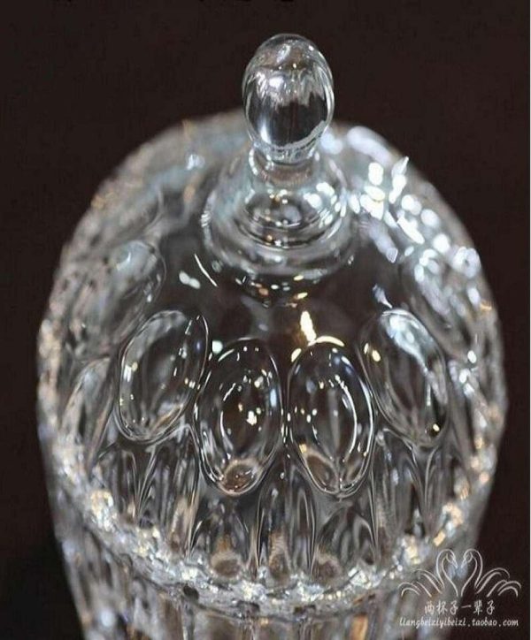 Glass Ware Sugar Bowl