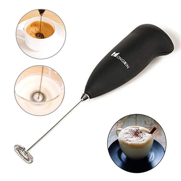 Handheld Electric Coffee Beater Milk Frother Egg mixer and Lassi Maker – Multicolor