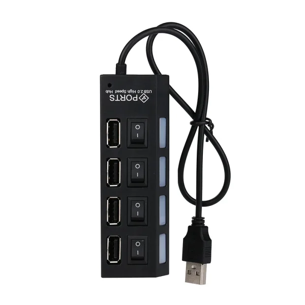 USB 2.0 HUB Multi Splitter 4 Port